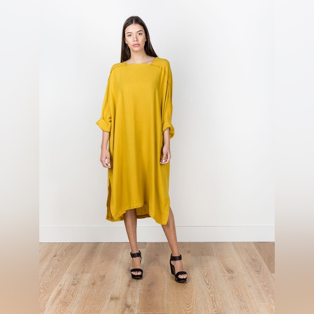 Black Crane Dome Dress